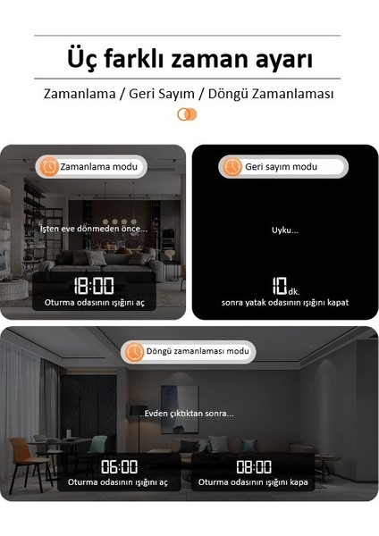 Akıllı Voltaj ve Akım Koruma Rölesi, Wifi Özellikli Dahili Enerji Ölçer ve Ampermetre 63A