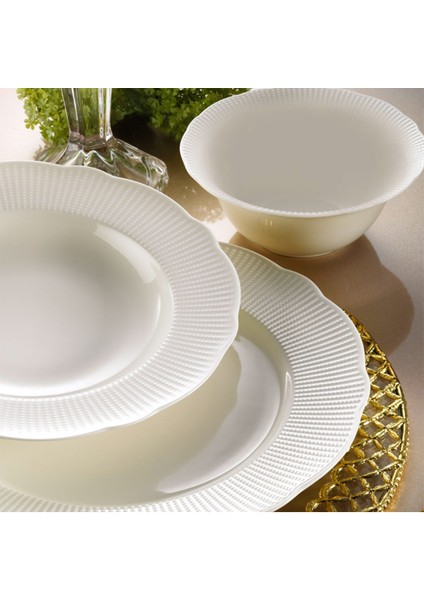 Ilay Sade 12 Kişilik 48 Parça Krem Yemek fiyatları