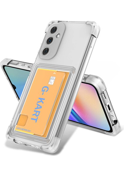 Samsung Galaxy A25 Kılıf G-Kart Kartlıklı + Ekran Koruyucu Nano