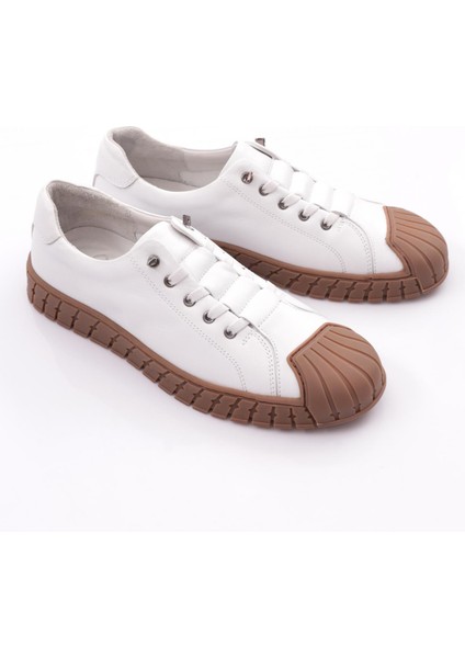 9870 Erkek Kapali Bağcikli Sneaker Ayakkabi