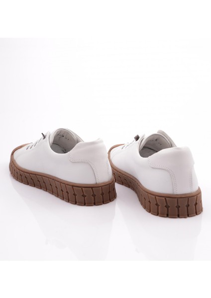 9870 Erkek Kapali Bağcikli Sneaker Ayakkabi