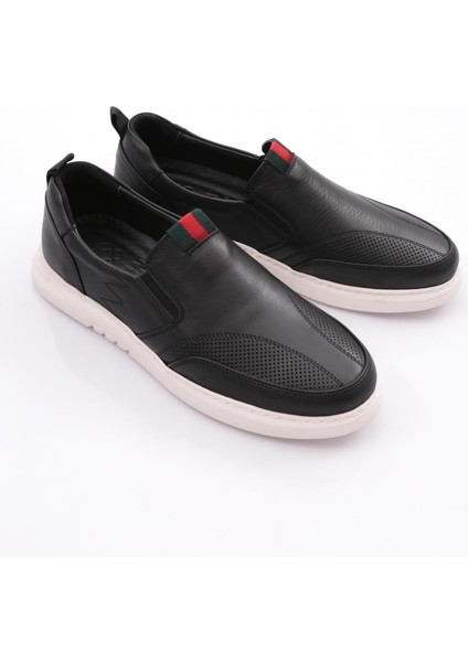 6151 Erkek Yani Lastikli Sneaker Ayakkabi