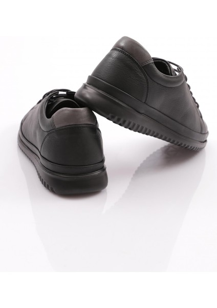 9144 Erkek Düz Taban Sneaker Ayakkabi