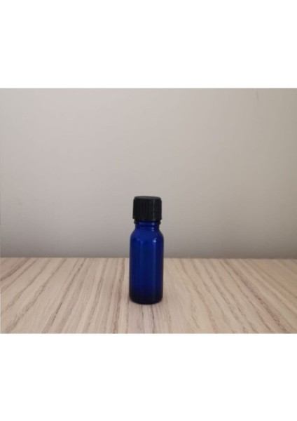 30 cc Mavi Cam Şişe Düz Kapak 50 Adet