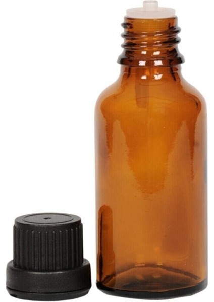 Spain 20 Adet 20 ml Medikal Kahverengi Boş Kehribar(Amber) Cam Şişe ( İçten Damlalıklı 20 cc ) fiyatları