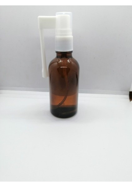 30 cc Kahverengi Ağız Sprey Cam Şişe Amber Şişe 50 Adet