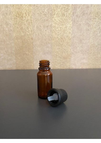 10 ml Amber Boş Cam Şişe İçten Damlalıklı 100 Adet fiyatları