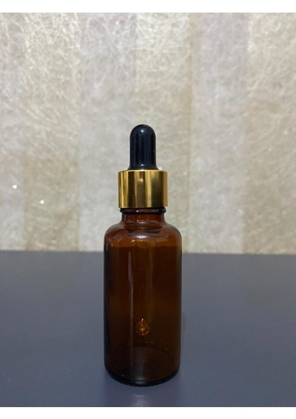 30 ml Amber Şişe Cam Damlalıklı Şişe 50 Adet