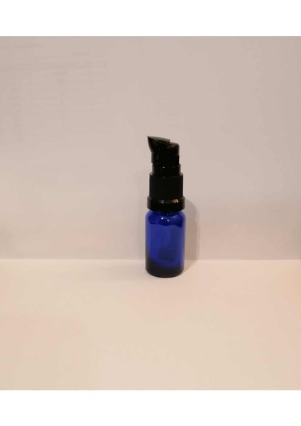 10 cc 50 Adet Mavi Serum Pompalı Şişe Boş Şişe Medikal Şişe Emniyet Kapaklı