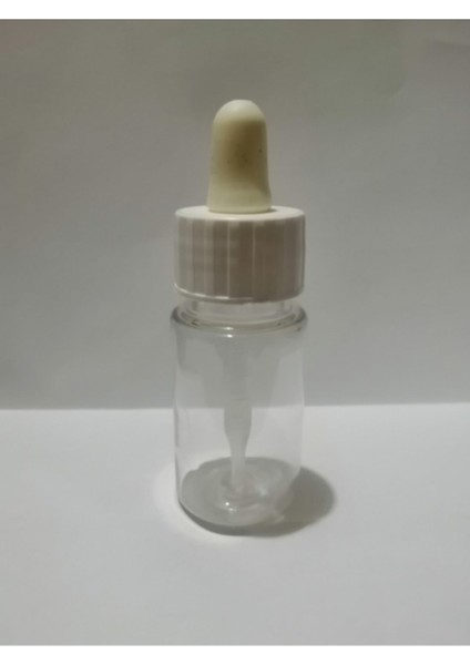 30 ml Plastik Şeffaf Gorilla Şişe + Oksidan Damlalıklı Medikal Şişe Boş Şişe 100 Adet