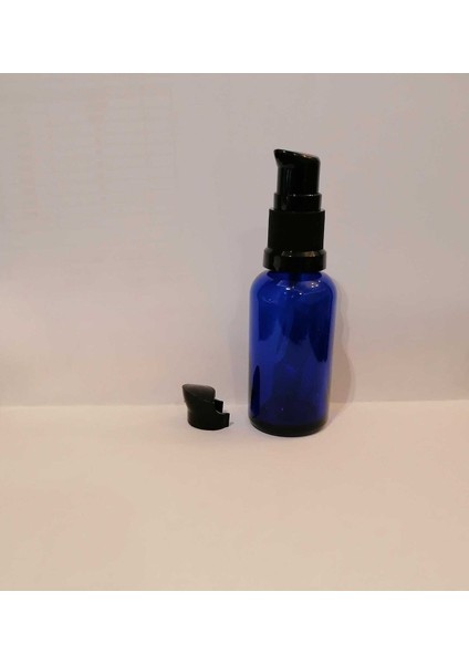 30 cc 100 Adet Mavi Serum Pompalı Şişe Boş Şişe Medikal Şişe Emniyet Kapaklı