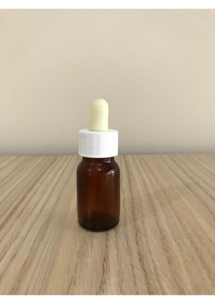 30 cc Ecza Amber Şişe Plastik Damlalıklı Cam Şişe 50 Adet