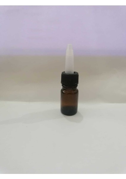 5 cc 50 Adet Kahverengi Üstten Damlalıklı Medikal Şişe Ecza Şişesi Damlalıklı Şişe Boş Şişe Şişe