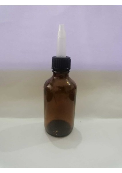 100 cc 50 Adet Kahverengi Üstten Damlalıklı Medikal Şişe Ecza Şişesi Damlalıklı Şişe Boş Şişe Şişe