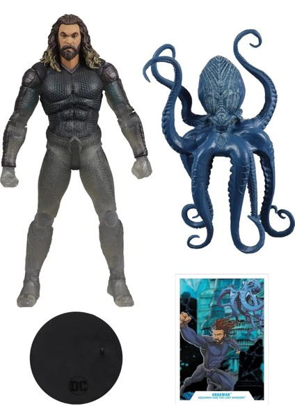 Dc Multiverse Aquaman And The Lost Kingdom Movie: (Gold Label) Aquaman & Topo Aksiyon Figür