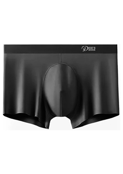 Eces Desing Eces Designdikişsiz Buz Ipek Ter Uzaklaştıran Spor Özel Tasarım Erkek Iç Giyim 3 Parça 1010 Boxer fırsatları