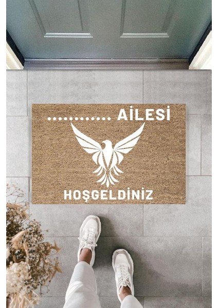 Dijital Baskı Kişiye Özel Iç Kapı Dekorasyon Paspas PS11277