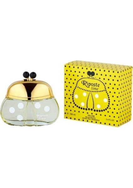 Toptanbulurum Riposte 24 Saat Etkili Kadın Parfüm - Time Yellow - For Women 100 ml