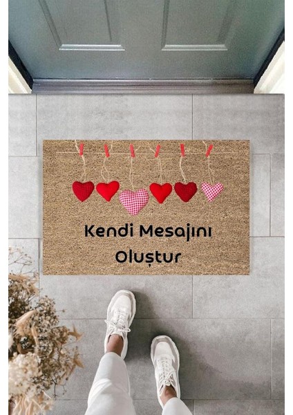 Dijital Baskı Kişiye Özel Iç Kapı Dekorasyon Paspas PS11244