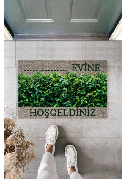 Dijital Baskı Kişiye Özel Iç Kapı Dekorasyon Paspas PS11292