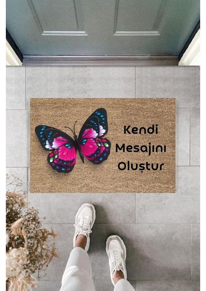 Dijital Baskı Kişiye Özel Iç Kapı Dekorasyon Paspas PS11234
