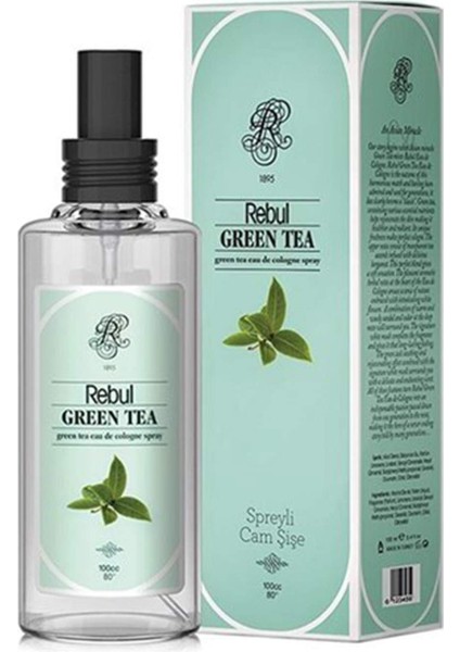 Toptanbulurum Green Tea 100 ml Kolonya