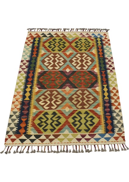 Zehra Abla Halı Yeni El Dokuma Cerit Yörükleri Meşhed Iran Yün Kilim 4753