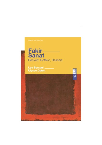 Fakir Sanat - Leo Bersani