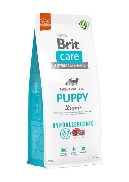 Brit Care Hypo-Allergenic Kuzu Etli Yavru Köpek Maması 12 kg