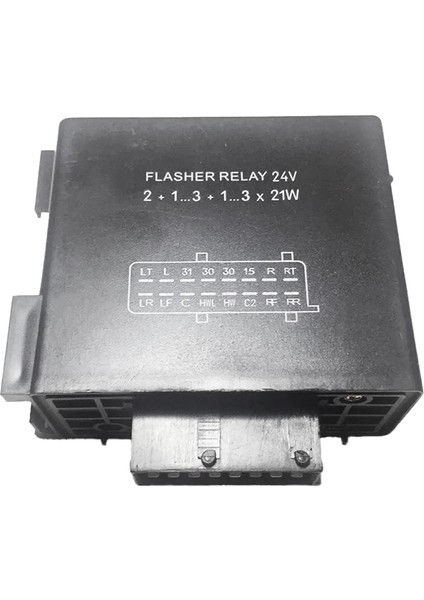 Kamyon Dönüş Sinyali Röle Elektrik Sistemi Flaşör Rölesi Için Flaşör Ünitesi 1328548 1401789 2159998 (Yurt Dışından)