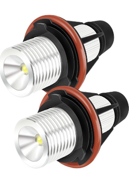 Angel Eyes Için 5W E39 E60 Angel Eyes Sis Farları LED Farlar Gündüz Farları Kod Çözme Sarı Işık ile (Yurt Dışından)