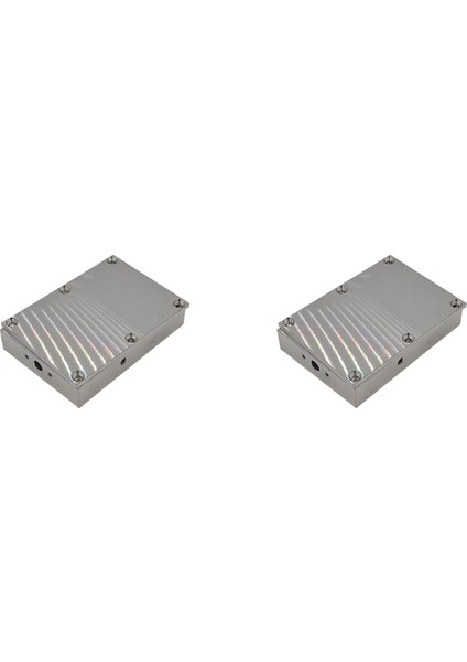 2x Korumalı Alüminyum Kutu Rf Alüminyum Kutu Rf Korumalı Kabuk Amplifikatör Muhafazası Korumalı Kutu (Yurt Dışından)