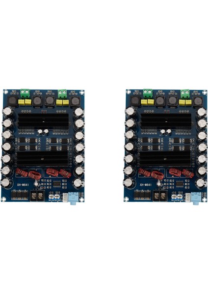 2x XH-M641 TPA3116D2 DC12V 24V 150W x 2 Ses Dijital Yüksek Güç 2 Kanal Araba Amplifikatörü Boost Kurulu ile G2-010 (Yurt Dışından)