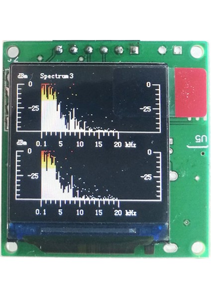 Müzik Spektrum Ekran Analizörü 1.3 Inç LCD Mp3 Güç Amplifikatörü Ses Seviyesi Göstergesi Ritim Dengeli Vu Metre Modülü (Yurt Dışından)