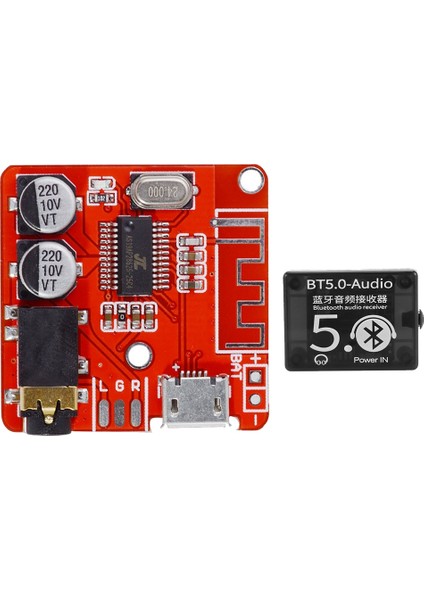 Bt5.0 Ses Şifre Çözücü + Kılıf Mp3 Bluetooth Ses Modülü Kurulu Kayıpsız Araba Hoparlörü Ses Amplifikatörü Kurulu Dıy Ses Alıcısı (Yurt Dışından)