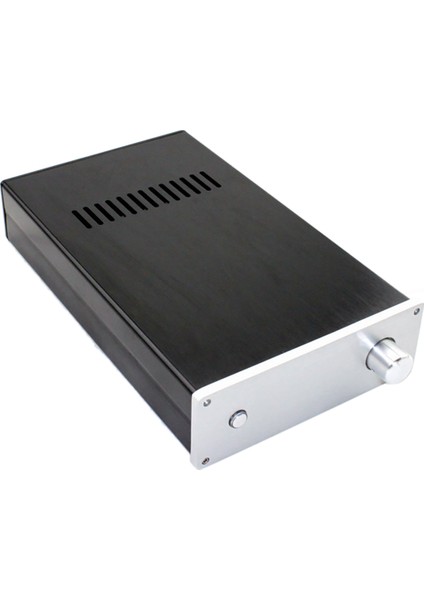 Amplifikatör Muhafazası, LM3886 Tüm Alüminyum Amplifikatör Şasi Elektrik Çıkışlı Dıy Ses Amplifikatör Muhafazası (Yurt Dışından)