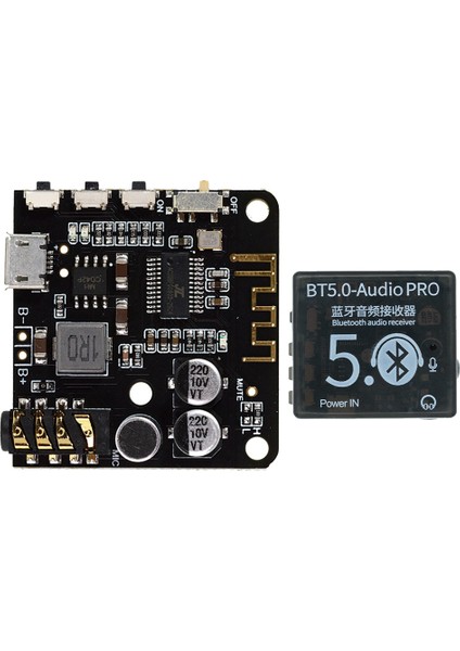 Bt5.0 Pro Ses Modülü + Kılıf Mp3 Ses Şifre Çözücü Kurulu Mic ile Kayıpsız Araba Hoparlörü Ses Amplifikatörü Dıy Ses Alıcısı (Yurt Dışından)