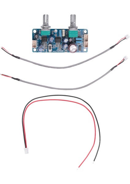 Düşük Geçişli Filtre Bas Subwoofer Preamp Amplifikatör Kartı Bas Ses Ayarı ile Tek Güç Dc 9-32V Preamplifikatör (Yurt Dışından)