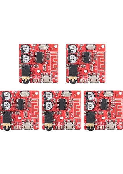 5 Adet Dıy Bluetooth 5.0 Alıcı Kurulu Kayıpsız Dekoder Kurulu Kablosuz Stereo Müzik Modülü, Hoparlör Amplifikatör Modülü (Yurt Dışından)
