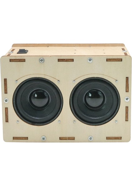 Dıy Bluetooth Hoparlör Kutusu Kiti Ses Amplifikatörü Şifreli Kilit ile Kendi Taşınabilir Ahşap Kasa Bluetooth Hoparlörünüzü Oluşturur (Yurt Dışından)