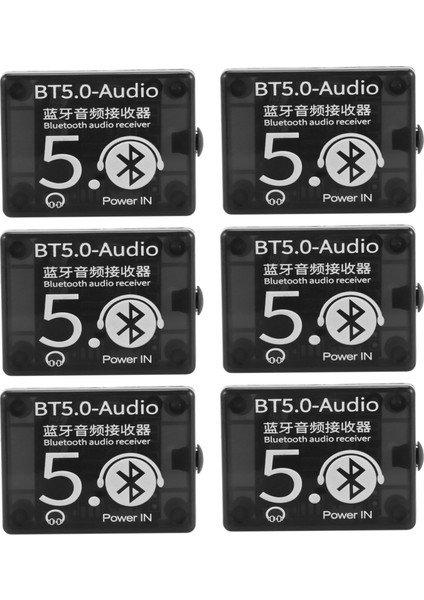 6x Bt5.0 Ses Alıcısı Mp3 Bluetooth Dekoder Kayıpsız Araba Hoparlör Ses Amplifikatör Kurulu Kılıf ile (Yurt Dışından)