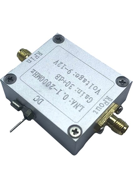 Rf Geniş Bant Düşük Gürültülü Amplifikatörler 0.1-2000MHZ Kazanç 32DB Yüksek Frekanslı Amplifikatörler (Yurt Dışından)