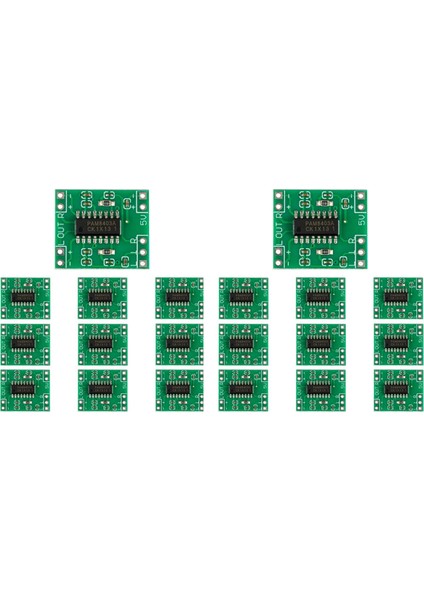 20 Adet PAM8403 Modülü Süper Mini Dijital Amplifikatör Kartı 2X3W D Sınıfı Dijital 2.5V Ila 5V Güç Amplifikatörü Kartı (Yurt Dışından)