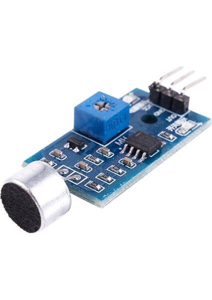3.3V/3.5V LM393 Mikrofon Amplifikatör Ses Sensörü Mıc Ses Modülü (Yurt Dışından)