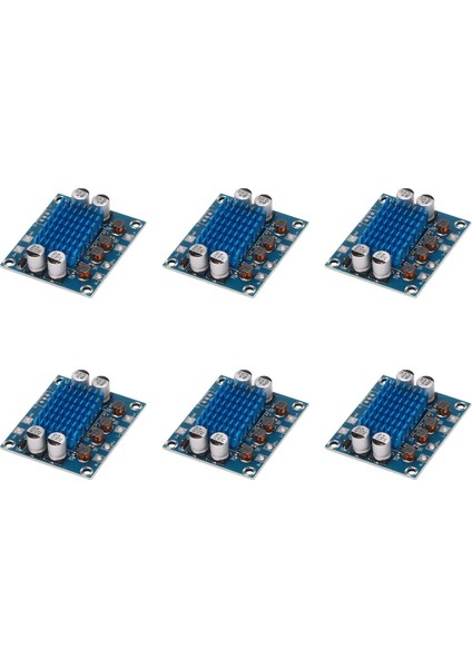 6x TPA3110 XH-A232 Çift Kanallı 3A 30W+30W Dijital Stereo Ses Güç Amplifikatörü Kartı (Yurt Dışından)