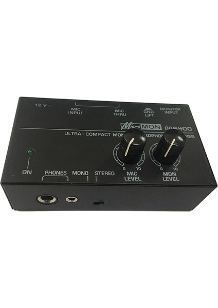 Yeni MA400 Kulaklık Preamplifikatör Mikrofon Preamplifikatör Ses 6.35MM ve 3.5mm Kulaklık Çıkışları Mikser Ab Tak (Yurt Dışından)