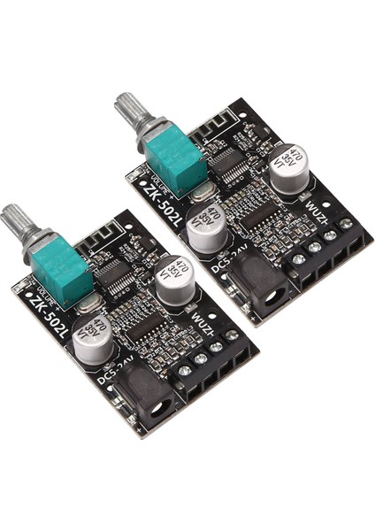 2x Bluetooth 5.0 Kablosuz Ses Dijital Güç Amplifikatörü Stereo Kurulu 50WX2 Bluetooth Amp Amplificador -502L (Yurt Dışından)
