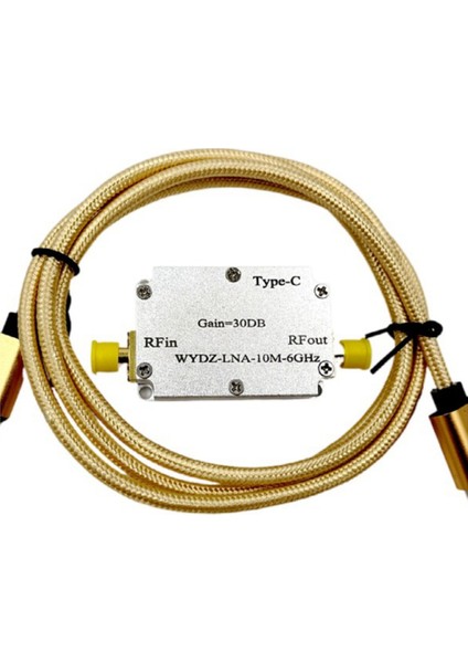 10M-6GHZ Yüksek Düzlüklü Amplifikatör Düşük Gürültülü Amplifikatör Kazanç 30DB Rf Sinyal Sürüş Alıcısı Ön Uç (Yurt Dışından)