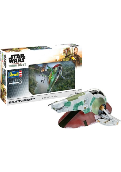Model Kit Star Wars Boba Fett S Starship 06785