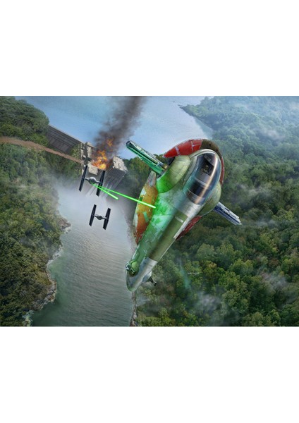 Model Kit Star Wars Boba Fett S Starship 06785 fiyatları